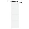 vidaXL Posuvn&eacute; dvere ORKDAL Biela 83 x 232 cm Borovicov&yacute; mas&iacute;v