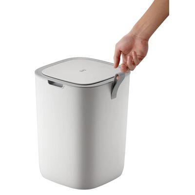 EKO Bezdotykový odpadkový kôš so senzorom Morandi 12 l, biely