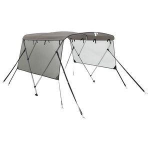 vidaXL Strie&scaron;ka Bimini s 3 obl&uacute;kmi a sieť. stenami 183x(154-167)x137cm
