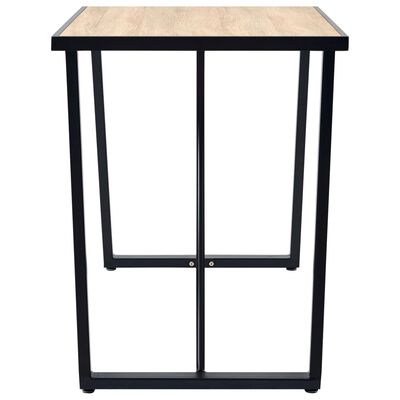 vidaXL Jedálenský stôl, dubová farba 120x60x75 cm, MDF