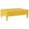 vidaXL Podnožka žlt&aacute; 78x56x32 cm l&aacute;tkov&aacute;