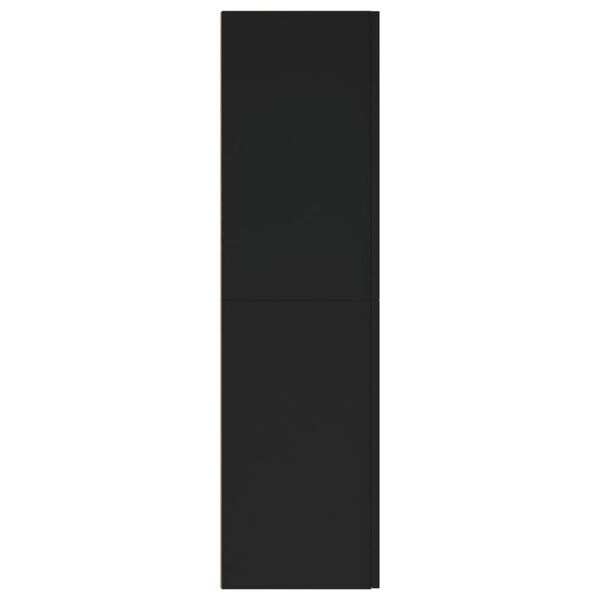 vidaXL TV skrinka, čierna 30,5x30x110 cm, kompozitn&eacute; drevo