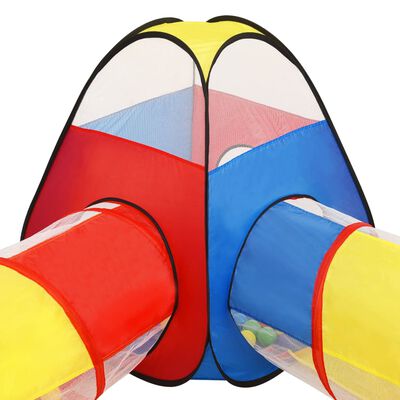 vidaXL Detský stan na hranie viacfarebný 190x264x90 cm