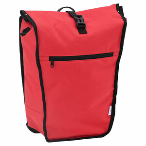 vidaXL Cyklistick&aacute; ta&scaron;ka Červen&aacute; 34 x 16 x 59 cm Polyester