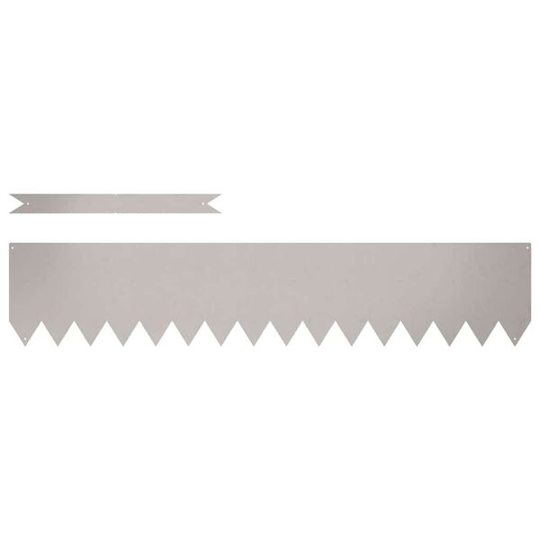 vidaXL Obrubn&iacute;k tr&aacute;vnika 20 pcs Hned&aacute; 100 x 0.05 x 20 cm