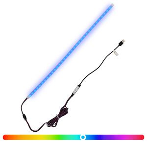 vidaXL LED p&aacute;s 55 cm Viacfarebn&yacute; PVC