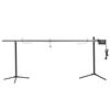 vidaXL Automatick&yacute; gril s motorom, nehrdzavej&uacute;ca oceľ 207x45x81 cm