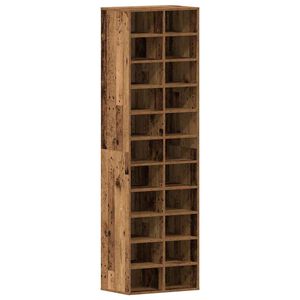 VidaXL Skrinka na top&aacute;nky Old Wood 54x34x183 cm Engineered Wood