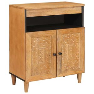vidaXL Serv&iacute;rovacia skriňa 60 x 33 x 75 cm Mas&iacute;vne mango drevo