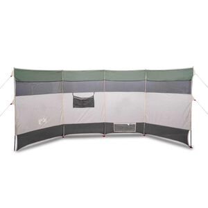 vidaXL Kempingov&yacute; vetrolam zelen&yacute; 366x152x152 cm vodeodoln&yacute;