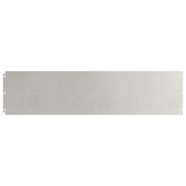 vidaXL Obruby tr&aacute;vnika 10 ks 25x103 cm Nerez