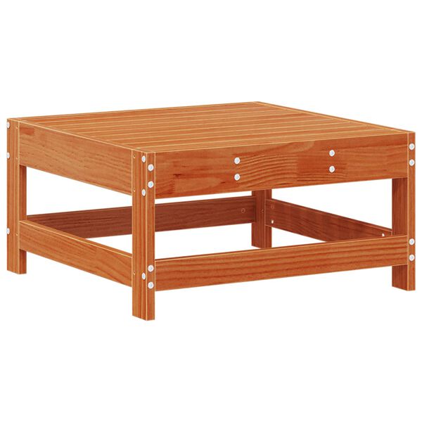 vidaXL Z&aacute;hradn&aacute; podnožka Mas&iacute;vna borovica Voskov&aacute; Hned&aacute;