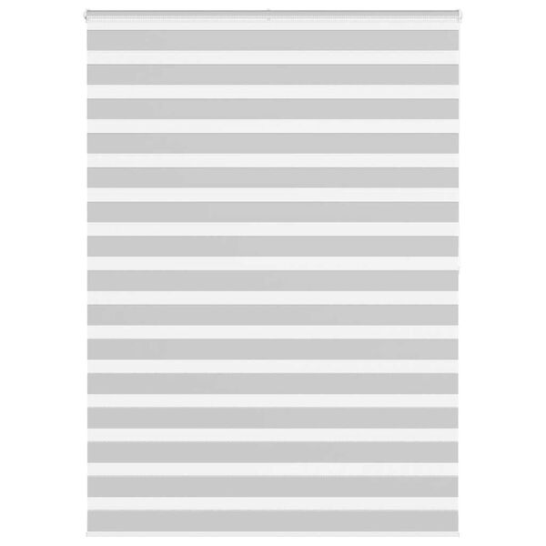 vidaXL Zebra roleta svetlosiv&aacute; 155x200cm &scaron;&iacute;rka l&aacute;tky 150,9cm polyester