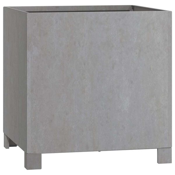 vidaXL Kvetin&aacute;č s nohami hrdzav&yacute; 40x40x40 cm kort&eacute;nov&aacute; oceľ