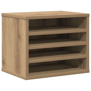 vidaXL Organiz&eacute;r na pult Remeseln&yacute; dub 36 x 26 x 29,5 cm