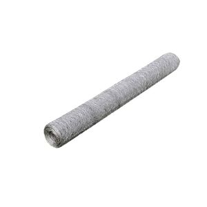 vidaXL Dr&ocirc;ten&eacute; pletivo, pozinkovan&aacute; oceľ 25x0,5 m, strieborn&eacute;