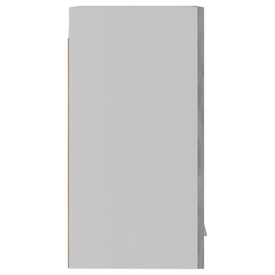 vidaXL Závesná skrinka, betónovo sivá 29,5x31x60 cm, kompozitné drevo