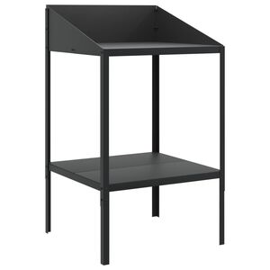 vidaXL Stojan na rastliny antracitov&yacute; 56,5x54,5x100cm pozinkovan&aacute; oceľ