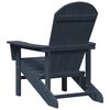 vidaXL Adirondack stolička N&aacute;morn&iacute;cka modr&aacute; 82 x 74 x 92 cm HDPE