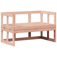 vidaXL Záhradná lavica rozťahovacia drevo douglas