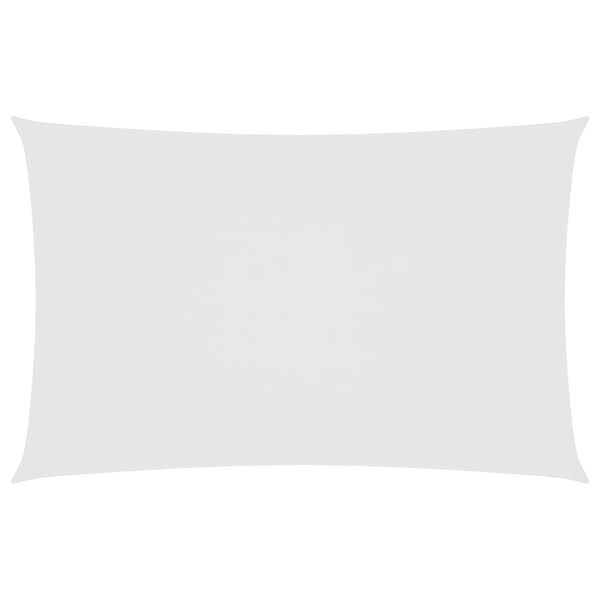 vidaXL Tieniaca plachta, oxford, obdĺžnikov&aacute; 5x8 m, biela