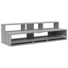 vidaXL &Scaron;t&uacute;diov&yacute; st&ocirc;l Siv&yacute; Sonoma 110 x 42,5 x 36 cm Kompozitn&eacute; drevo