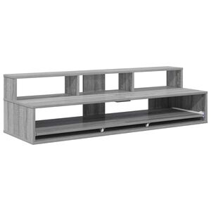 vidaXL &Scaron;t&uacute;diov&yacute; st&ocirc;l Siv&yacute; Sonoma 110 x 42,5 x 36 cm Kompozitn&eacute; drevo