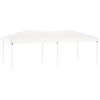 vidaXL Skladací párty stan biely 3x6 m