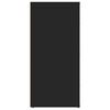 vidaXL Komoda čierna 40x33x70 cm spracovan&eacute; drevo