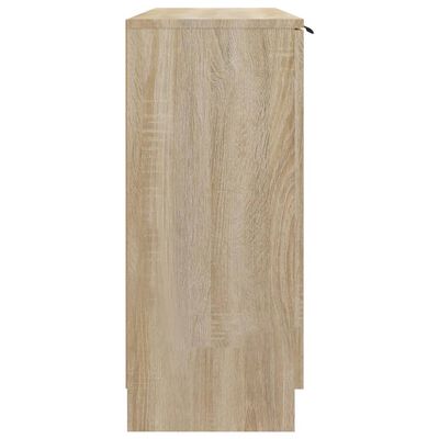 vidaXL Komoda farba dubu sonoma 90,5x30x70 cm spracované drevo