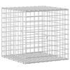 vidaXL Gabi&oacute;n s dr&ocirc;tom 3,5 mm a sieťou 5x5 cm 50x50x50 cm