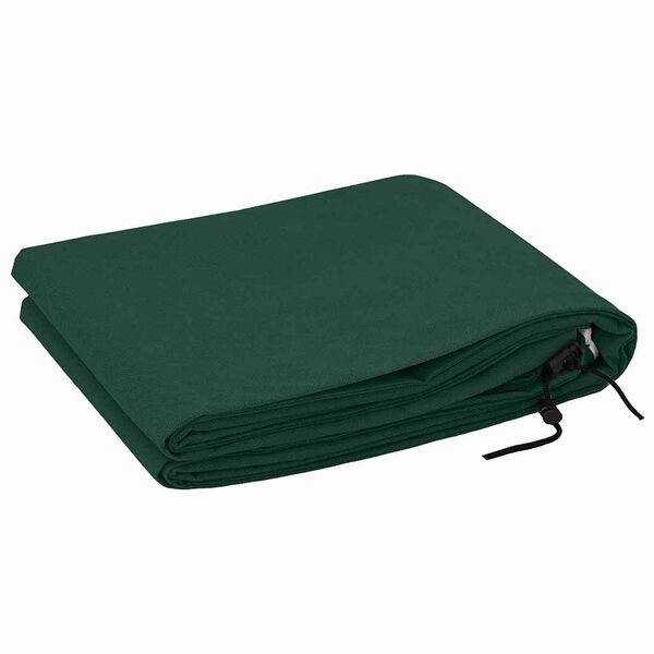 vidaXL Covers na fleece pre ochranu rastlín pred mrazom 5 pcs Zelená