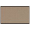 vidaXL Rohož Beige a čierna 90 x 150 cm 100% polyamid