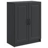 vidaXL Serv&iacute;rovacia skriňa Čierna 66 x 34,5 x 87 cm Kompozitn&eacute; drevo