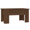 vidaXL Konferenčn&yacute; stol&iacute;k hned&yacute; dub 79x49x41 cm spracovan&eacute; drevo