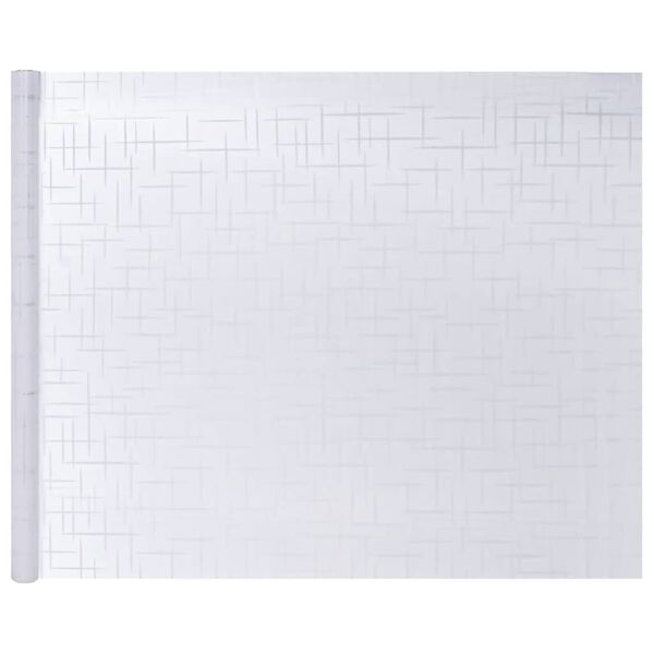 vidaXL Okenn&eacute; f&oacute;lie 2 ks matn&eacute; hviezdicov&yacute; vzor PVC