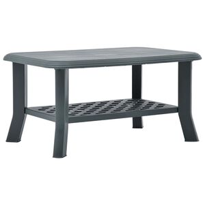 vidaXL Konferenčn&yacute; stol&iacute;k, zelen&yacute; 90x60x46 cm, plast