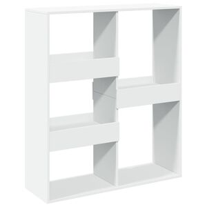 vidaXL Deliaca stena biela 100x33x115 cm kompozitn&eacute; drevo