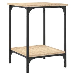 vidaXL Konferenčn&yacute; stol&iacute;k dub sonoma 40x40x55 cm kompozitn&eacute; drevo