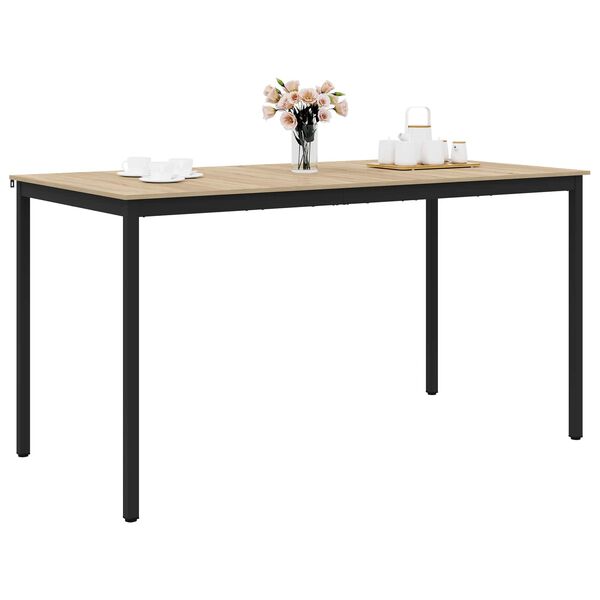 vidaXL Stojac&iacute; barov&yacute; st&ocirc;l Kompozitn&eacute; drevo