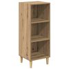 vidaXL Serv&iacute;rovacia skriňa Remeseln&yacute; dub 34,5 x 32,5 x 90 cm