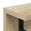 vidaXL Ve&scaron;iak na stenu Sonoma dub 80 x 10,5 x 10,5 cm Kompozitn&eacute; drevo