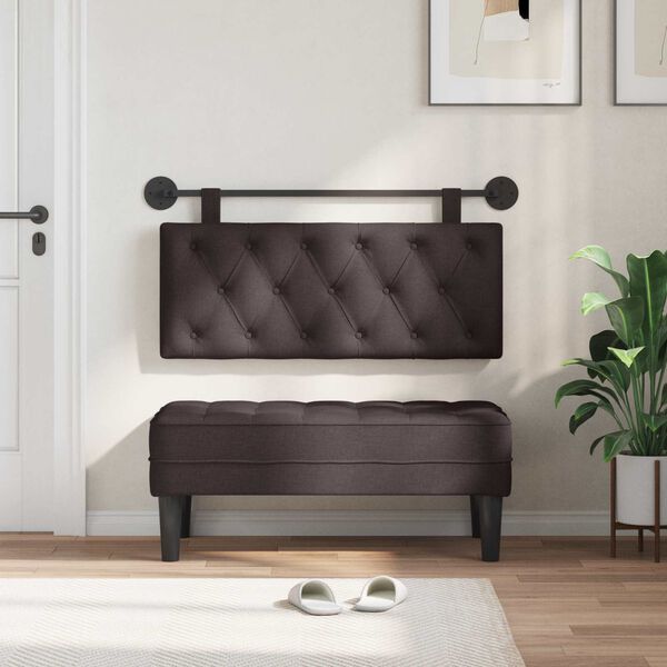 vidaXL Z&aacute;vesn&aacute; Čel&aacute; N&aacute;stenn&yacute; Tmavohned&aacute; 110 x 55 x 7 cm l&aacute;tka