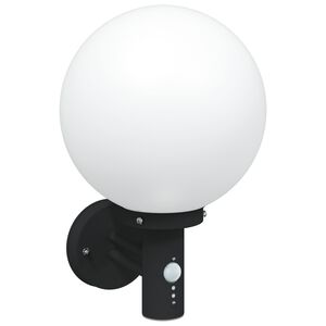 vidaXL Exteriérové nástenné svietidlo Čierna 28 x 25 x 38 cm