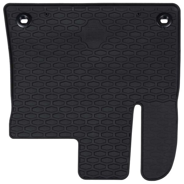 vidaXL Autokoberec 4 pcs Čierna Guma