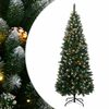 vidaXL Umel&yacute; vianočn&yacute; stromček s 300 LED 180 cm