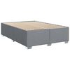 vidaXL Boxspring posteľ s matracom svetlosiv&aacute; 100x200 cm l&aacute;tka