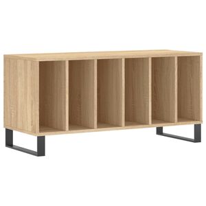 vidaXL Skrinka na platne dub sonoma 100x38x48 cm kompozitn&eacute; drevo
