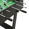 vidaXL Skladac&iacute; stoln&yacute; futbal čierny 121x61x80 cm