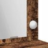 vidaXL Toaletný stolík Staré drevo 75,5 x 41 x 135 cm Kompozitné drevo